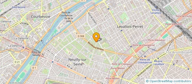 localisation de l'entreprise SYND COPRO 61 BD INKERMANN à NEUILLY-SUR-SEINE