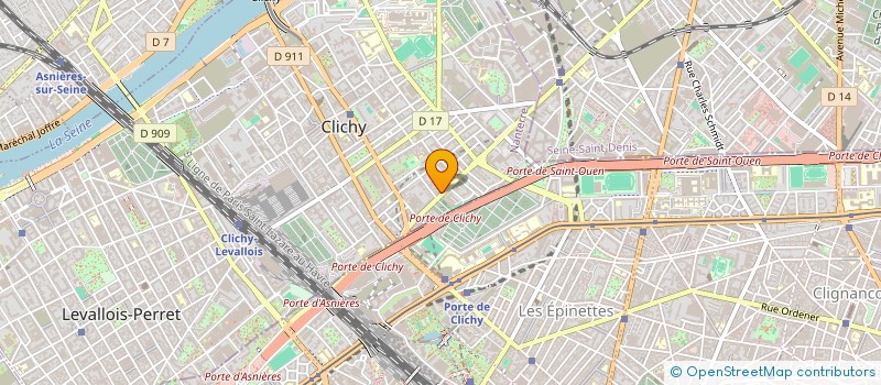 localisation de l'entreprise SYND COPRO 63 BD VICTOR HUGO à CLICHY