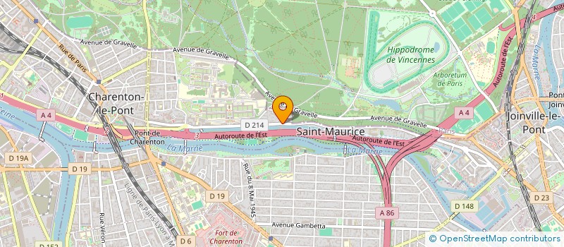 localisation de l'entreprise SYND COPRO 64 66 AV DU MAL LECLERC à SAINT-MAURICE