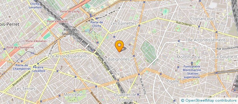 localisation de l'entreprise SYND COPRO 65 RUE LEMERCIER  PARIS