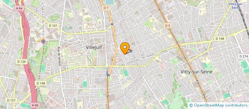localisation de l'entreprise SYND COPRO 65 RUE MOULIN DE SAGUET à VILLEJUIF