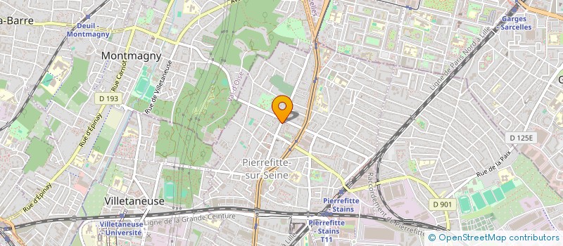 localisation de l'entreprise SYND COPRO 66-68 RUE DE PARIS à PIERREFITTE-SUR-SEINE