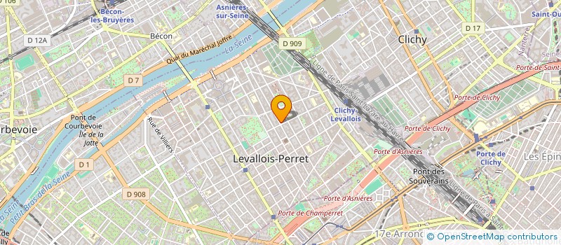localisation de l'entreprise SYND COPRO 66 RUE EDOUARD VAILLANT à LEVALLOIS-PERRET