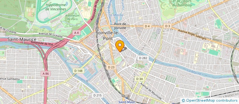 localisation de l'entreprise SYND COPRO 67 RUE DE PARIS  JOINVILLE-LE-PONT