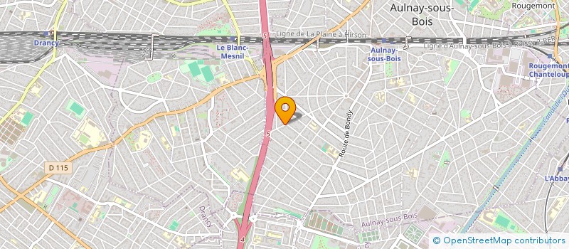 localisation de l'entreprise SYND COPRO 68 R SEVERINE à AULNAY-SOUS-BOIS