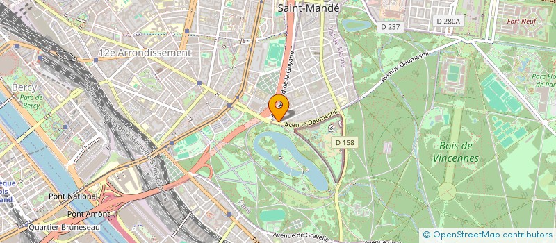 localisation de l'entreprise SYND COPRO 7-9 AV DAUMESNIL  SAINT-MANDE