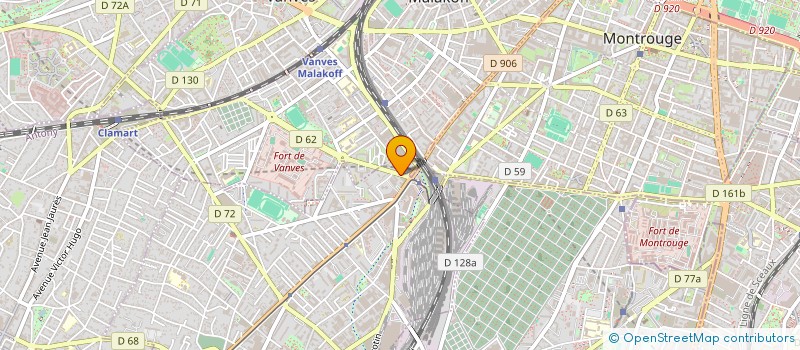 localisation de l'entreprise SYND COPRO 7 A 9 BD DE STALINGRAD à CHATILLON