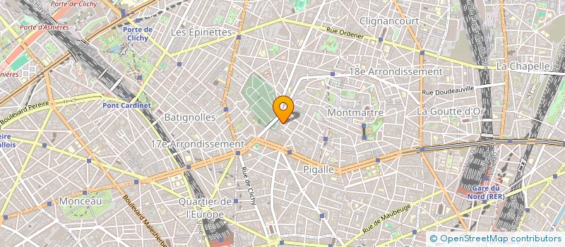 localisation de l'entreprise SYND COPRO 7 IMPASSE MARIE BLANCHE  PARIS