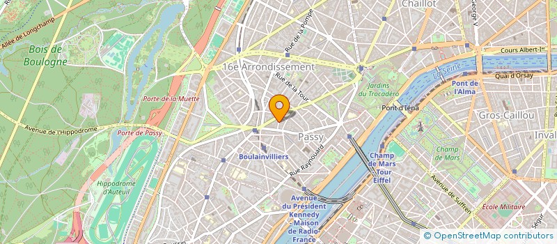 localisation de l'entreprise SYND COPRO 7 R GUICHARD  PARIS