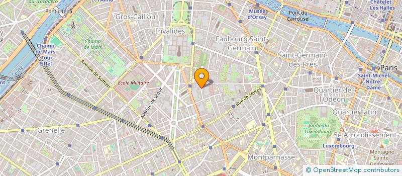 localisation de l'entreprise SYND COPRO 7 R MONSIEUR  PARIS