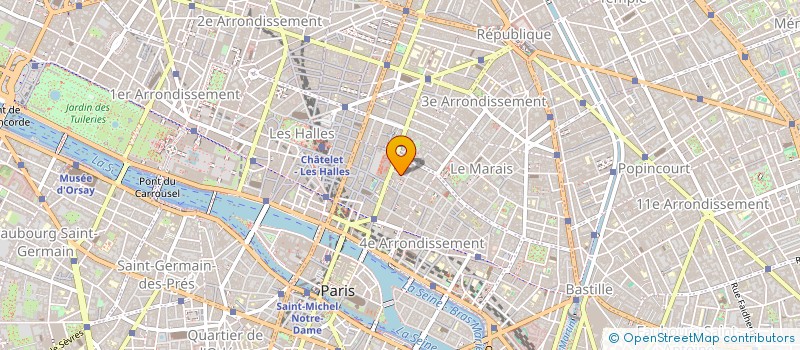 localisation de l'entreprise SYND COPRO 7 R SIMON LE FRANC PARIS 4EME  PARIS