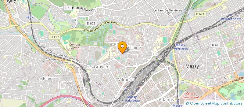 localisation de l'entreprise SYND COPRO 72 BIS RUE DE VERSAILLES à MASSY