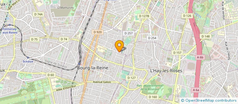 localisation de l'entreprise SYND COPRO 73-75 RUE THORELLE 92 014 à BOURG-LA-REINE