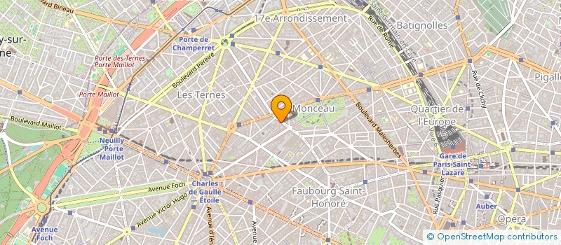 localisation de l'entreprise SYND COPRO 73 RUE DE COURCELLES  PARIS