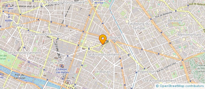 localisation de l'entreprise SYND COPRO 74 R TURBIGO  PARIS