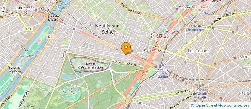 localisation de l'entreprise SYND COPRO 75 AV CHARLES DE GAULLE à NEUILLY-SUR-SEINE