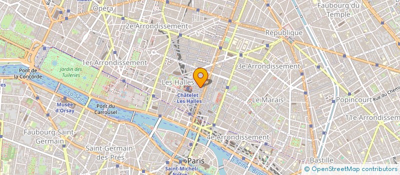 localisation de l'entreprise SYND COPRO 77 R ST DENIS  PARIS