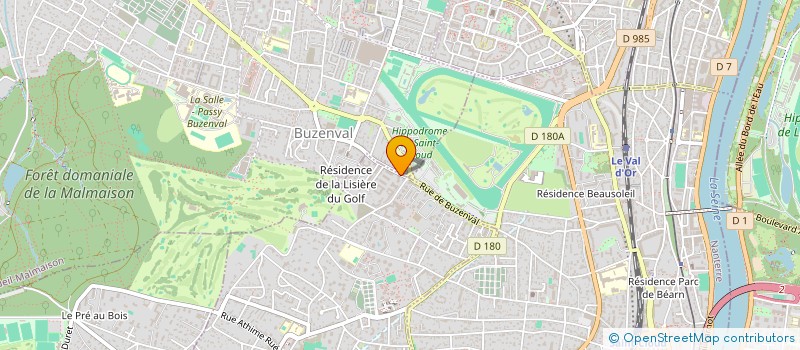 localisation de l'entreprise SYND COPRO 78 RU DU COLONEL ROCHEBRUNE à GARCHES