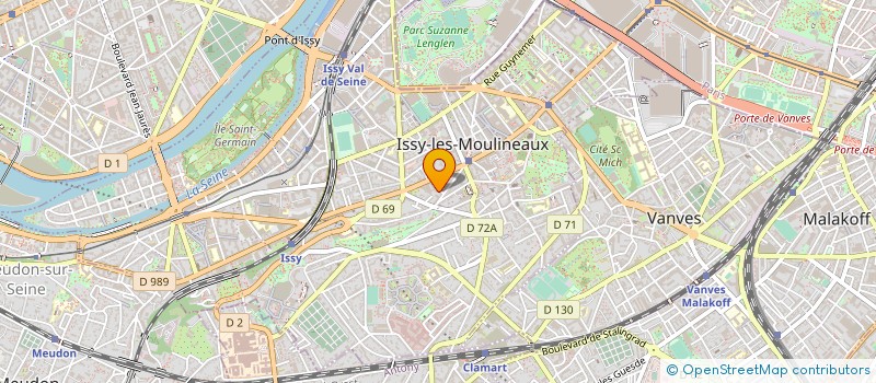 localisation de l'entreprise SYND COPRO 8 R EDOUARD BRANLY à ISSY-LES-MOULINEAUX
