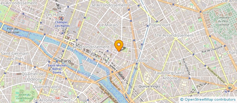 localisation de l'entreprise SYND COPRO 8 RUE DE TURENNE  PARIS