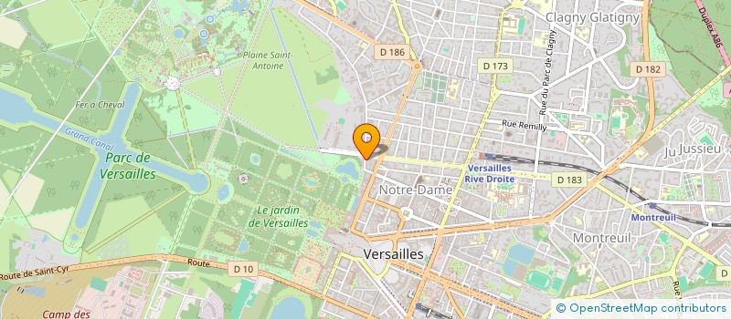 localisation de l'entreprise SYND COPRO 8 RUE MAUREPAS VERSAILLES à VERSAILLES