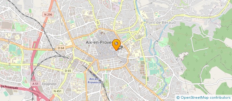 localisation de l'entreprise SYND COPRO 8 RUE THIERS  AIX-EN-PROVENCE