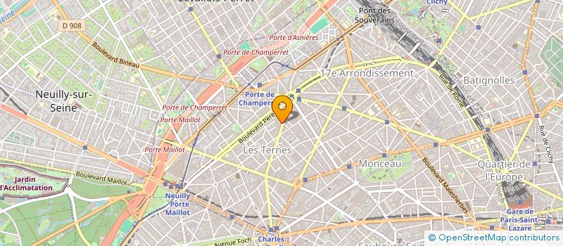 localisation de l'entreprise SYND COPRO 81 AV NIEL  PARIS