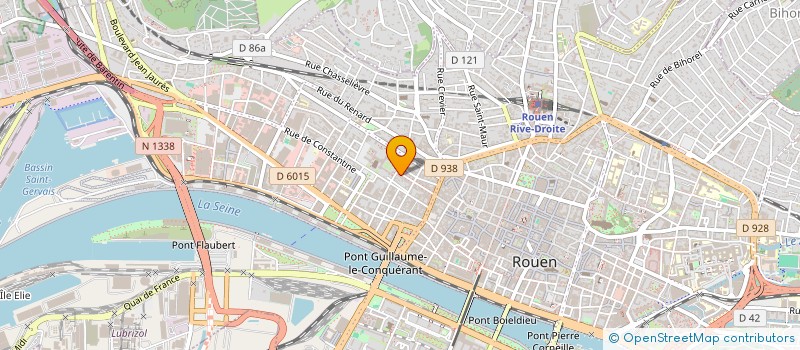 localisation de l'entreprise SYND COPRO 81 RUE GUSTAVE FLAUBERT à ROUEN