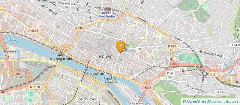 localisation de l'entreprise SYND COPRO 84 RUE DE LA REPUBLIQUE à ROUEN