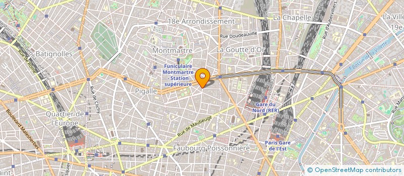 localisation de l'entreprise SYND COPRO 85 RUE ROCHECHOUARD  PARIS