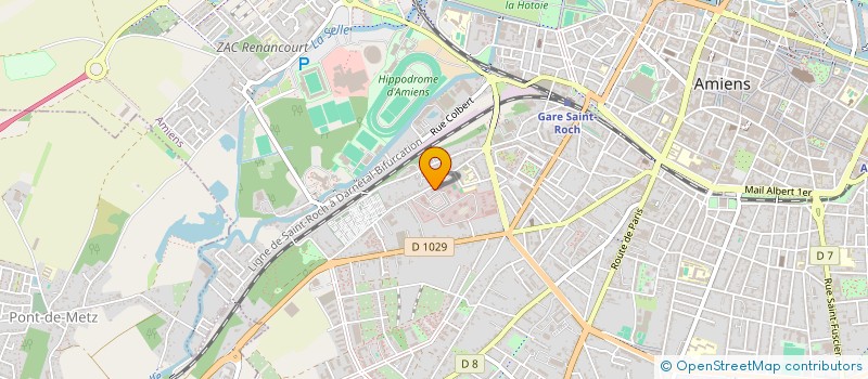 localisation de l'entreprise SYND COPRO 89/91  AMIENS