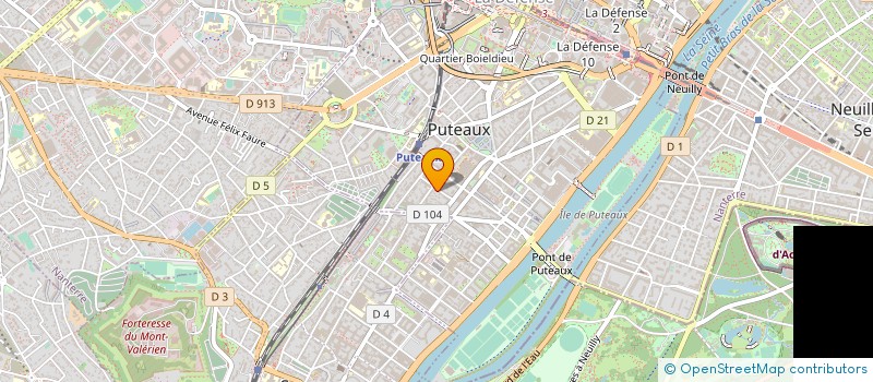 localisation de l'entreprise SYND COPRO 9 B R CENTENAIRE  PUTEAUX