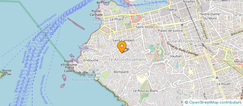 localisation de l'entreprise SYND COPRO 9 ET 11 RUE MICHEL GACHET à MARSEILLE