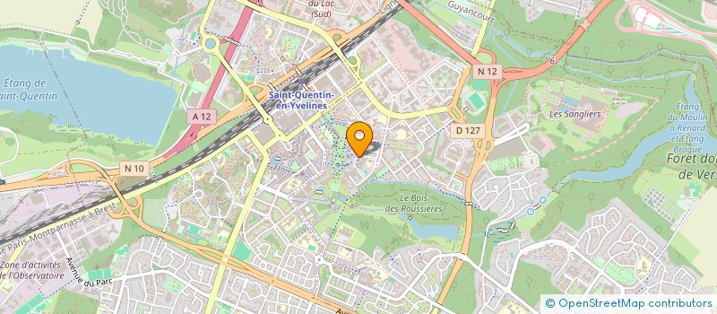 localisation de l'entreprise SYND COPRO 9 R DES DROITS DE L'HOMME  GUYANCOURT