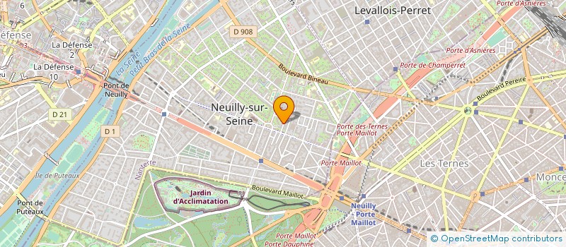 localisation de l'entreprise SYND COPRO 9 R GAL CORDONNIER à NEUILLY-SUR-SEINE