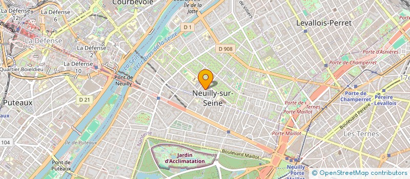 localisation de l'entreprise SYND COPRO 9 RUE DE CHEZY à NEUILLY-SUR-SEINE