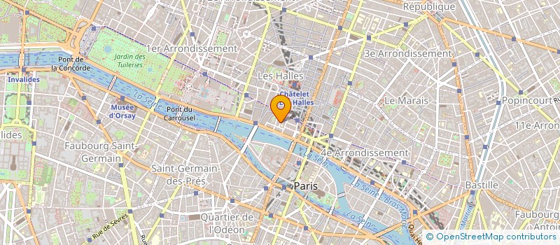 localisation de l'entreprise SYND COPRO 9 RUE DES ORFEVRES  PARIS