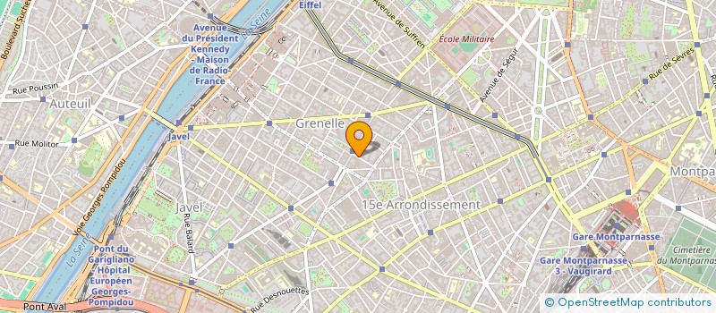 localisation de l'entreprise SYND COPRO 9 RUE LAKANAL  PARIS