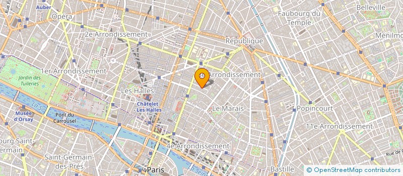 localisation de l'entreprise SYND COPRO 9 RUE MONTMORENCY 75003 PARIS  PARIS