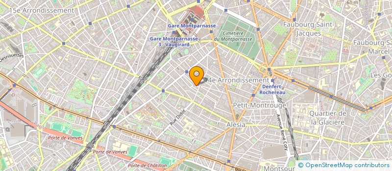 localisation de l'entreprise SYND COPRO 9 RUE PLAISANCE 75014 PARIS  PARIS