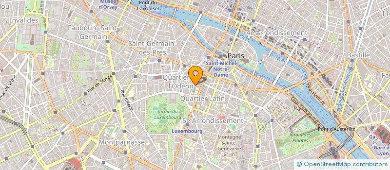 localisation de l'entreprise SYND COPRO 9 RUE RACINE  PARIS