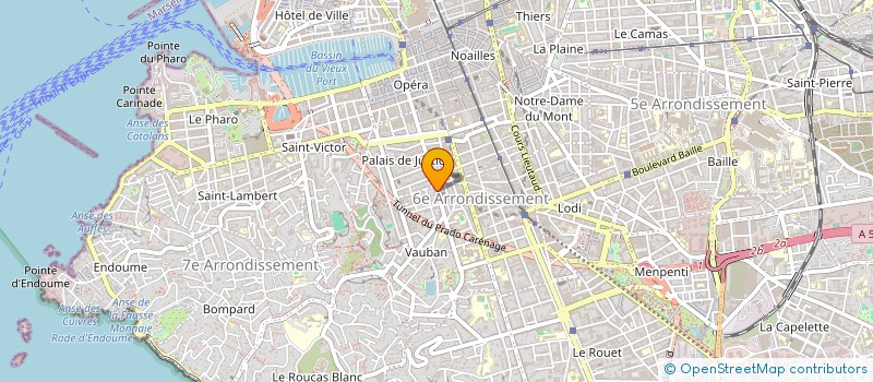 localisation de l'entreprise SYND COPRO 90 RUE BRETEUIL à MARSEILLE