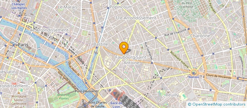 localisation de l'entreprise SYND COPRO 93 LEDRU ROLLIN  PARIS