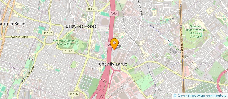 localisation de l'entreprise SYND COPRO 96 R DE CHEVILLY à L'HAY-LES-ROSES