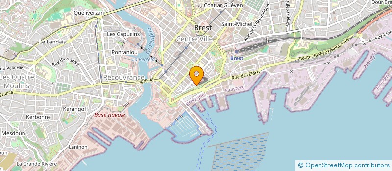 localisation de l'entreprise SYND COPRO AC à BREST