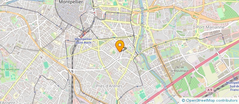 localisation de l'entreprise SYND COPRO AIGON à MONTPELLIER