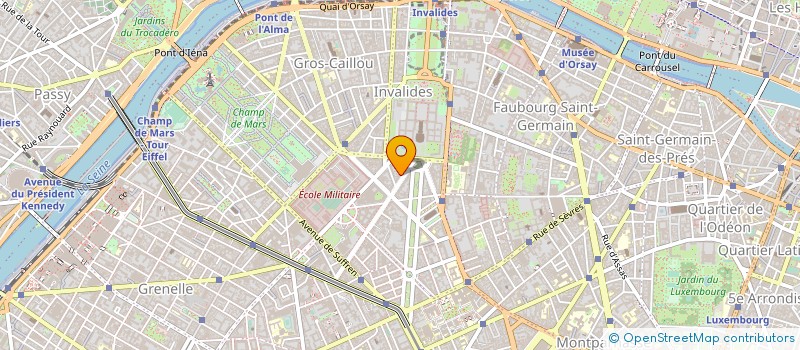 localisation de l'entreprise SYND COPRO ALLEE DE SEGUR 2 B AV SEGUR  PARIS