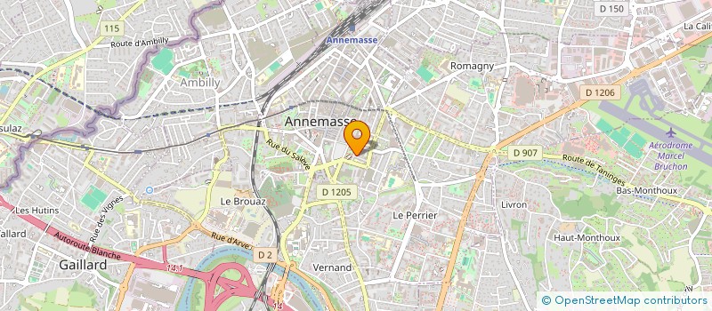 localisation de l'entreprise SYND COPRO ALTAIR  ANNEMASSE