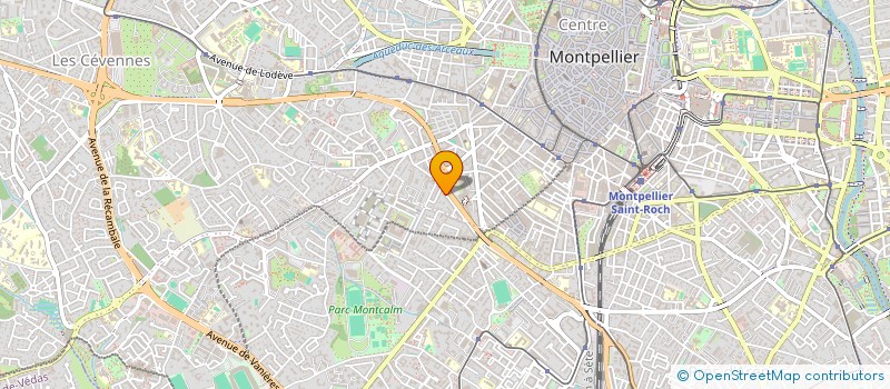 localisation de l'entreprise SYND COPRO AQUITAINE à MONTPELLIER