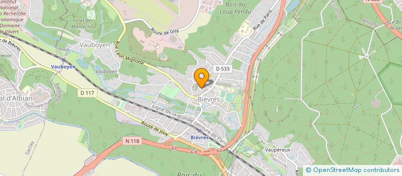 localisation de l'entreprise SYND COPRO ARCHE DE BIEVRES à BIEVRES